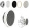 Filtro dell'aria Velocity Stack per carburatore da 50 mm, aspirazione modificata, con filtro in spugna, rete in acciaio, riutilizzabile, lavabile, per PWK21-30 mm PE, presa corta e veloce, suggerisce