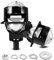 Wzxksoac Lente de Proyector Bi LED de 3 Pulgadas, Faros Delanteros Blancos, Luces para H4 H7 9005 9006 10000LM 6000K Haz Alto y Bajo LHD