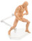DECHOUS Charaktermodell Malen Schaufensterpuppe Zeichnen Figurenmodell Zeichnen Zeichnungsfigurenmodell Mannequin Actionfiguren-Basis Robuster Actionfigurenständer PVC