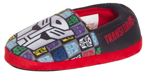 Transformers Boys Slippers for Kids Optimus Prime House Shoes Warm Slip On Mules Gift