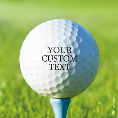 Shangyue Custom Photo Golfbälle Custom Golfbälle mit Familienbild für Ihn (Druck doppelseitig)