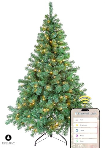 Künstlicher Weihnachtsbaum Tannenbaum Christbaum grün Excellent Trees LED Stavanger Green 300 cm mit Beleuchtung, 900 Lämpchen beleuchtet