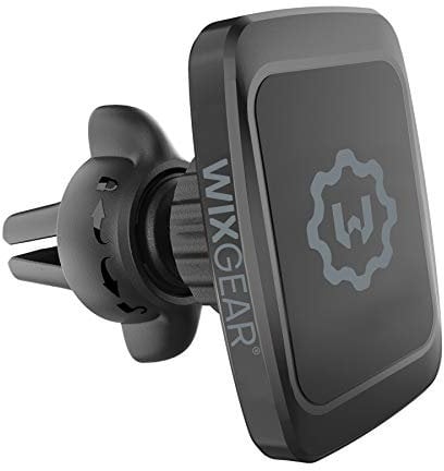 WixGear Magnetic Phone Car Mount, Universal Twist-Lock Air Vent Magnetic Car Phone Mount Holder, Phone Holder for Car Compatible with Cell Phones with Swift-Snap
