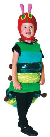 (PKT++) (9902974) Child Deluxe Hungry Caterpillar Costume (6-8yr)