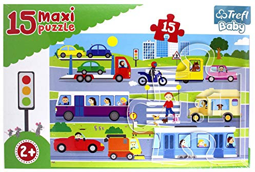 Puzzle Maxi Pojazdy miejskie 15