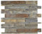 Schiefer Mosaik Fliese Naturstein rost Brick rustik Wandverkleidung Küchenfliese Mosaikmatte - MOS34-2525