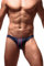 Newsywell Hommes Ice Silk Soie Glacée Homme Supersoft Bikinis pour Homme Triangle Slip Taille Basse sous-vêtement Bleu Royal X-Large