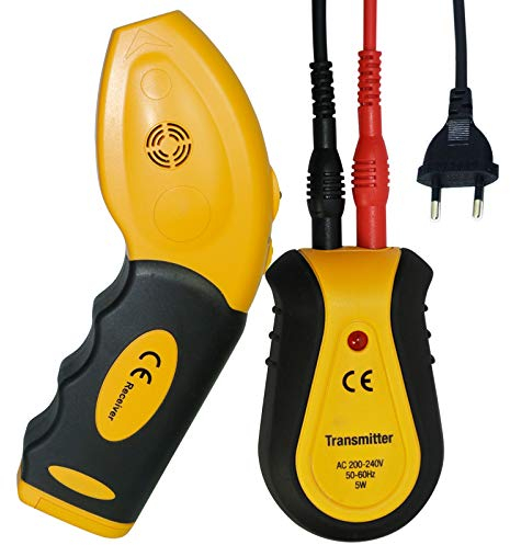 Portable Circuit Briseur Chercheur Traceur Circuit Testeur Localiser AC Circuits et Fusibles Rapidement LED Signal Destinataire Émetteur Fusible Prise 220V
