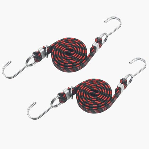 Lomo Flacher Spanngummi, Rot, 1 m, Paar