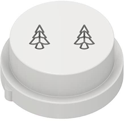 Pastidea Matrize Tannenbaum POM für Philips Pastamaker Avance, kompatibel mit Philips Pastamaker Avance, Plus oder Premium, Weiß