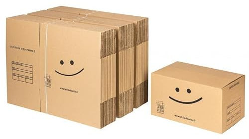 Pack Pro 60 cartons renforcés avec poignées