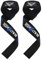 BEAST RAGE Zughilfen für Krafttraining (Fitness Straps) Kreuzheben Gurte Frauen Männer (Gepolstert) Gewichthebergurte Baumwolle Handgelenkstütze Griffe Hantel Bar (Lifting Straps) (Blaues Silikon)