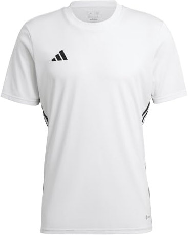 adidas Men's TABELA 23 JSY T-Shirt, White/Black, S