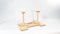 woodaboo Handstand Canes Akrobatik Trainer Parallettes Barren Calisthenics Handstand Trainer Gymnastic Equipment Ballance Trainer Assist Cane Yoga (Griffhöhe ca.35 cm)