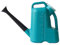QUINTRA Arrosoir en plastique de 3 l avec long bec et couvercle, grande capacité, outils d'irrigation de jardin, arrosage de vacances, plantes d'intérieur (bleu, taille unique)