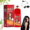 Zhihuashi Bubble Dye Shampoo, Zhihuashi Plant Bubble Hair Dye Shampoo, reiner Pflanzenextrakt für graue Haarfarbe Bubble Dye, natürlicher Pflanzenextrakt Bubble Hair Dye (Naturschwarz)