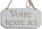 PlaqueMarket | Panneau en Bois Personnalisée avec Votre Texte | Personnalisable Plaque de Porte Cadeau d'anniversaire Pancarte de mariage Suspendue Maison Toilette Magasin Chambre
