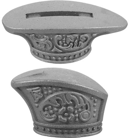 iplusmile 2pezzi Manici Per Per Inossidabile Accessori Fai Te Per Realizzazione Design Ergonomico e Resistente Agli Urti