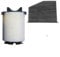 CAXUMO Filtro aria filtro abitacolo, for Audi, A3 Sportback, for VW, for EOS, for Golf 5 GTI 6, for Beetle, for Caddy, Magotan, for Passat, for Scirocco, 1K0129620C 1K0819653A Filtro antipolline per a