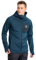 RevolutionRace Evolution Stretch Fleece Hoodie für Herren, Zip Hoodie für Wandern und Outdoor-Aktivitäten, Moonlit Ocean, M