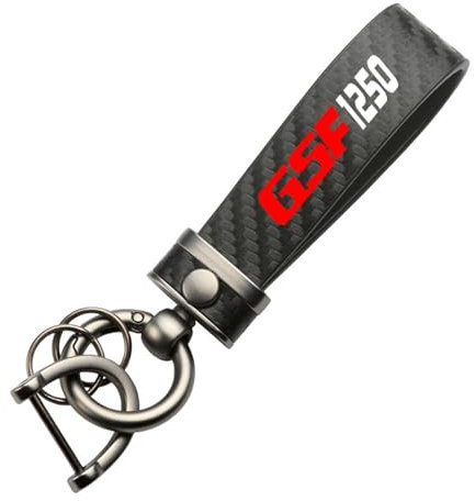 Porte-Clés De Moto En Alliage De Zinc Et Fiber De Carbone, Pour Suzuki GSF1250 Bandit1250 GSF Bandit 1250 S, Cadeaux