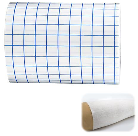 Ruban Adhésif Médical Respirant et Flexible, Rouleau de 10 Mètres Auto-Adhésif en Tissu Non Tissé, Bandage Blanc pour Fixation de Plâtre et Soins de Blessures (10cm)