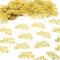 200 Stück Happy Birthday Konfetti Geburtstag Tischdeko Gold Glitzer Streudeko Geburtstagsparty Konfetti Geburtstags Deko Streudeko Geburtstag Weihnachtsdekoration