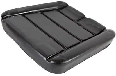 Harilla Cuscino per Sedile o per Carrello elevatore Sedile per Veicolo agricolo Trattori Tosaerba Accessori per caricatori Skid Sedile per Trattore, Nero