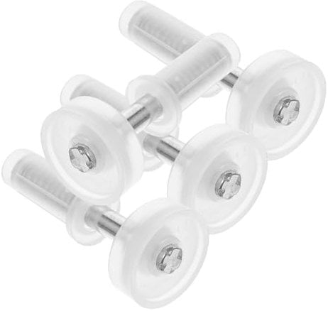 Operitacx 4pcs Bifold Door Pivot Repair Kit Hinges Suit for Upvc Door Fitting Kit