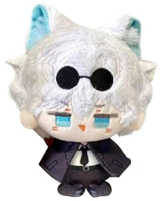Zhongkaihua Gojo Satoru gefüllter Anhänger, 12 cm, niedlich, weich, Anime-Figur, PP-Baumwolle, gefüllter Anhänger, Schlüsselanhänger, Rucksack, Tasche, Charm für Anime-Fans