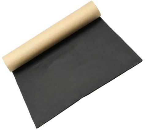 HONMEET 2 Pièces Tapis Isolation Phonique Auto-adhésif Mousse Insonorisante Voiture Absorption Sonore Isolation Thermique Capot Porte