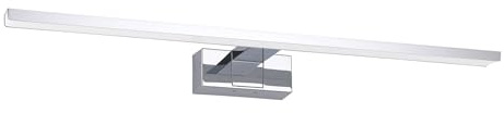 Eglo LED Mirror Light Conettilla, Bathroom lamp | aluminium and white plastic, warm to cool white, IP44, 60 cm long