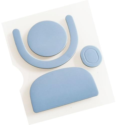 Geavonyg 1Set Maus Füße Für GPROX Superlight 2 Ersatz Glides Gebogene Kanten Aufkleber Original Maus Füße