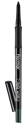 Flormar Style Matic Eyeliner - Wasserfester Automatik-Kajal – Intensiv pigmentierter Eyeliner-Stift mit mattem Finish – Für präzise Linien & langanhaltendes Augen-Make-up, S08 Serious Green