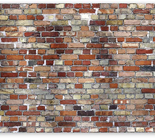 Fototapete - Tapete selbstklebend Steinoptik 392x280 cm -Tapetenfolie Möbelfolie Wandverkleidung Wandtapete Motivtapeten Bildtapete Wohnzimmer Schlafzimmer 3d Effekt Modern Steintapete Steinoptik 3D