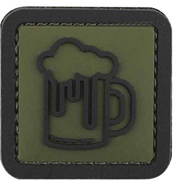 VAN OS Emblem 3D Rubber Patch Bier Abzeichen Aufnäher grün
