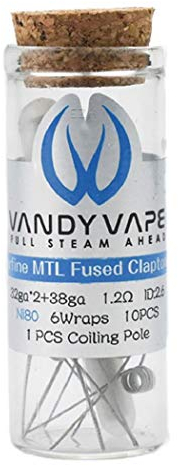 Vandy Vape - Superfine MTL Fused Clapton Coils 1,2 Ohm - P2