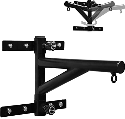 Yes4All Wandhalterung Verstellbarer Schwerer Sackaufhänger mit Kette - Heavy Duty - Boxsackhalterung für Boxen, Muay Thai und MMA Training