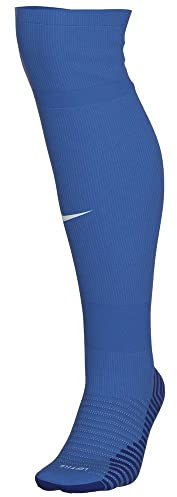 Nike, Squad, Calcetines De La Tripulación, Royal Azul/Blanco, M, Unisex-Adulto