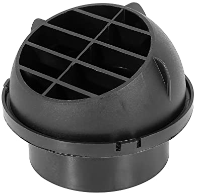 X AUTOHAUX Auto Heizung Kanal Warmluftauslass 360 Grad Drehbar 75mm