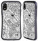 Head Case Designs Offizielle Mad Dog Art Gallery Hundeliebe Schwarz und Weiss Doodle Hybride Handyhülle Hülle Huelle kompatibel mit Apple iPhone XR