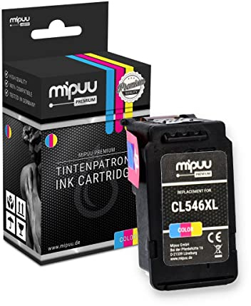 Mipuu Tinte Kompatibel für Canon CL-546 XL 8288B001 Color passend für Canon Pixma MX490 MX495 MG2550 TR4550 MG3050 TS3150 MG2450 MG3051 MG2950 MG2555