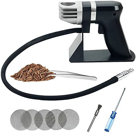 DUEBEL Cocktail-Smoker-Set, rauchiger Cocktail, altmodischer Rauch-Ei, Schornstein-Getränke-Räucherofen für Whiskey, Bourbon altmodisch, Geschenk für Whiskey-Liebhaber, Papa, Ehemann