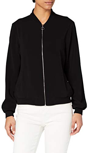 VERO MODA Vmcoco L/S Bomber GA Noos Blouson, Noir, XXL Femmes