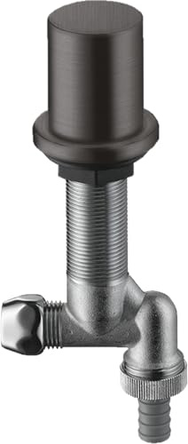 hansgrohe Küchen-Absperrventil Axor m Rückflussverh., brushed black chrome