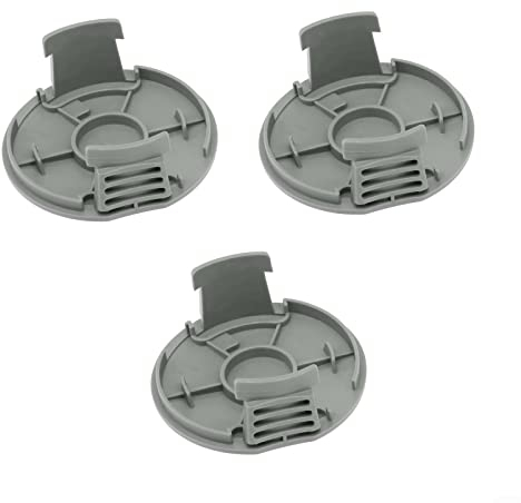 3 piezas de repuesto para cortabordes para Bosch Tapa de bobina para cortabordes EasyGrassCut 18V-230.18V-26.18V-260.23.26 F016F05800 Rasentrimmer Hilos y tapa de bobina