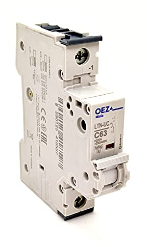 1pol DC Leitungs-Schutzschalter LS 63A bis 220V Made in Germany Solar PV 10kA 1P Gleichstrom Niederspannung Automat