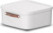 Rotho Maloja Aufbewahrungsbox 20 l, Kunststoff, weiss, 20 (39.5 x 38.0 x 17.7 cm)
