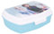My sweety pop - Brotdose - Lunchbox - Lunchbox - für Kinder - Krippe - Kindergarten - Schule - Urlaub - Mahlzeit - 17 cm - Geschenkidee - Die Eiskönigin - Blau/Weiß - für Mädchen