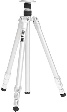 Owl Labs Meeting Owl Stativ für Meeting Owl 3 oder Pro – maßgeschneidertes Aluminiumstativ für Flexible Einrichtung, Silber